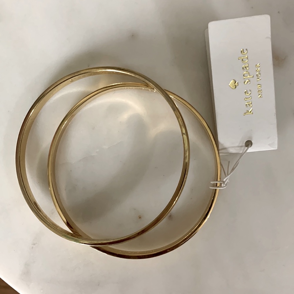 Kate Spade Heart Of Gold bangles set